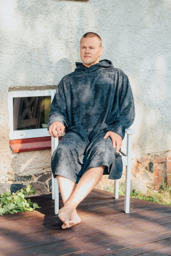 Hosszú Ujjú Poncsó - Bambusz - Image 4