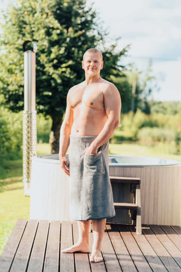 Spa Wrap Férfiaknak- Pamut - Image 5