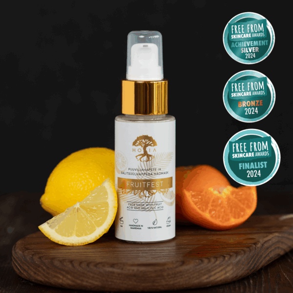 Fruitfest Arcmaszk-Természetes Gyümölcssavakkal, 50ml-2024 díjnyertese - Image 3